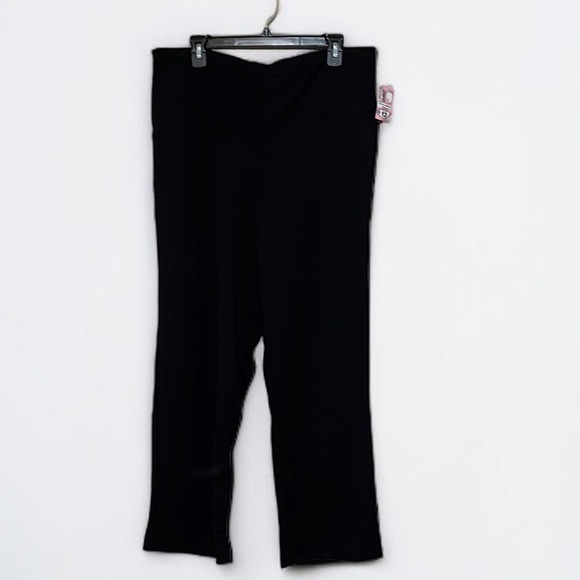 Alfred Dunner black pants, sz 16 - Picture 1 of 6